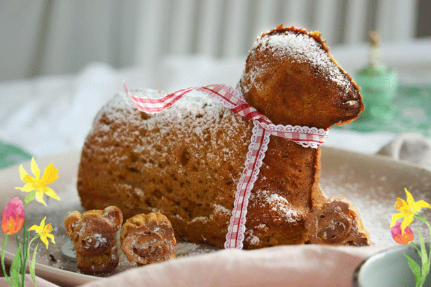 Easter Lamb Cake from the Holle Kitchen